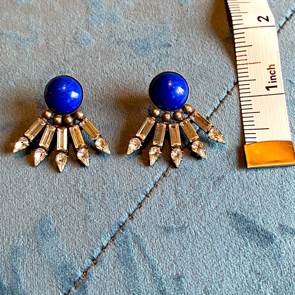 DANNIJO earrings Swarovski crystals